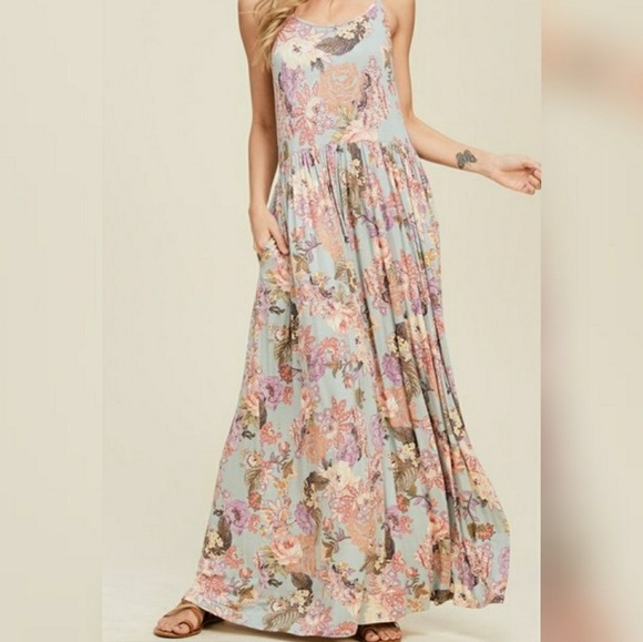 ❤️LAST ONE❤️ 🌿FLORAL PRINT MAXI🌿 - Picture 2 of 8